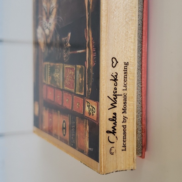 Big Cat Stamp Frederick the Literate Charles Wysocki - Picture 6 of 11